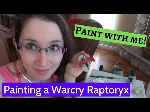 Sword 'n' Steele - Paint with Me! Warcry Raptoryx Painted an Original Colour Scheme