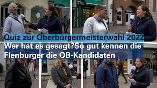 Quiz zur Flensburger Oberbürgermeisterwahl 2022: Wer hat es gesagt? Simone Lange oder Fabian Geyer?