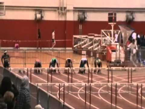 2011 Carl Lewis Indoor Open   60mh   Boys Semi Finals   Heat 2