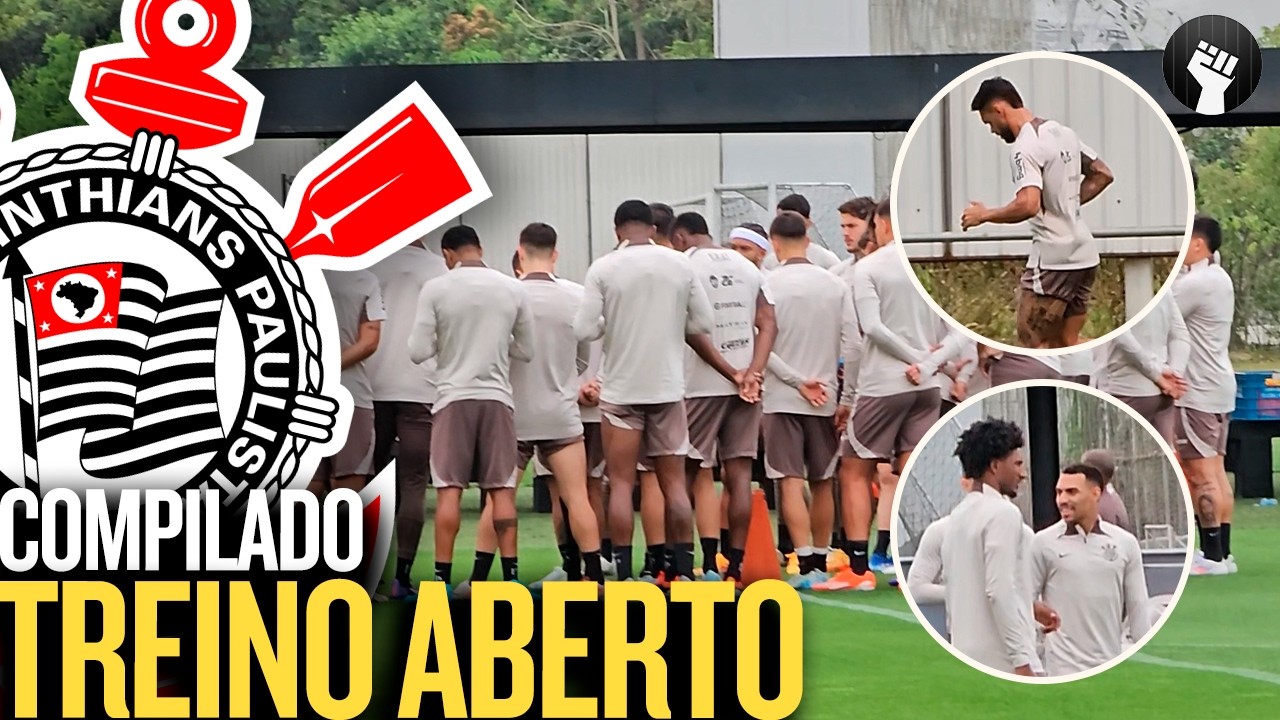 MEMPHIS DEPAY E MAIS: VEJA IMAGENS DO TREINO NO CT DO CORINTHIANS