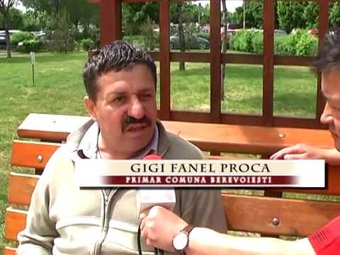 REALITATEA RURALA - PRIMARIA BEREVOESTI, JUDETUL ARGES, PRIMAR GIGI FANEL PROCA, OTV MAI 2010