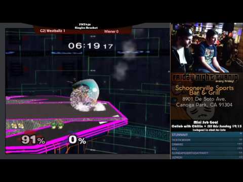 FNT#40 Westballz Vs Wieners Losers Finals