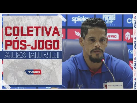 COLETIVA PÓS-JOGO COM ALEX MURICI