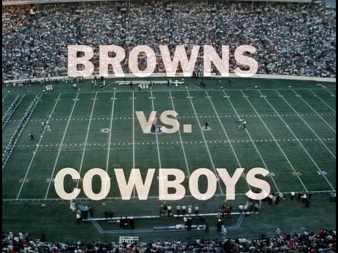 1966 - Week 12 - Browns at Cowboys GOTW - Thanksgiving
