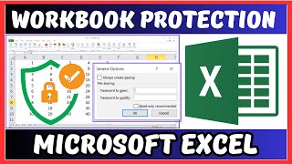 Ms Excel - Protect Workbook | How to Protect Excel File To Open With Password | Hindi