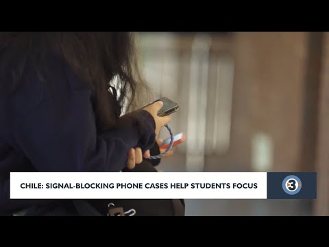 Chile: Signal blocking phone-cases help students focus