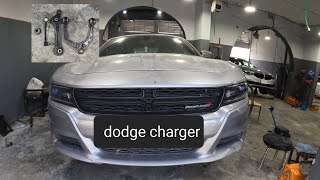 замена нижних и верхних рычагов - втулки стабилизатора и тяг. Додж Чарджер 2011 - 2020 dodge charger