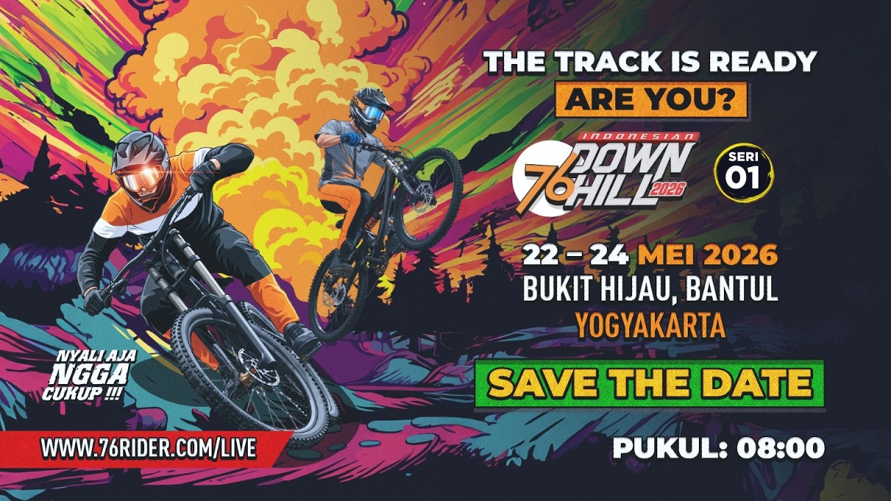LIVE STREAMING 76 INDONESIAN DOWNHILL 2026 - SERI 1 FINAL RUN, BUKIT HIJAU