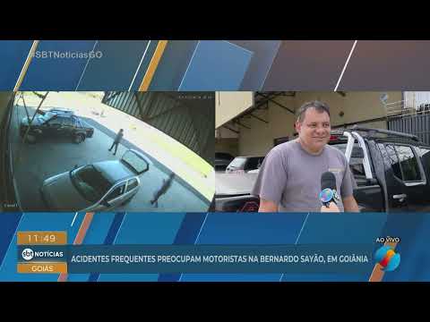 Acidentes frequentes preocupam motoristas na Bernardo Sayão
