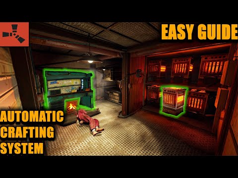 Ultimate Industrial Crafting Guide - How To Fully Automate Your Base In 2024 | Rust Tutorial
