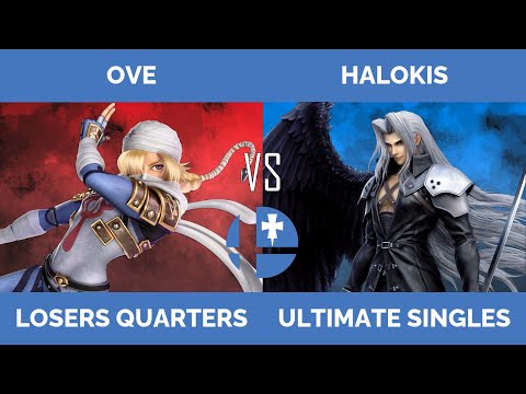 RogaSmash 195: SSBU Losers Quarters - Ove (Sheik) vs Halokis (Sephiroth)