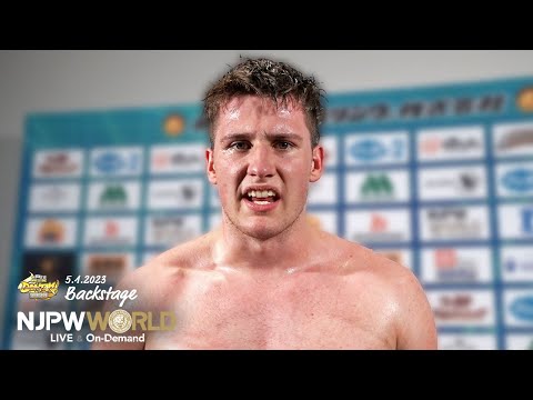 #njDONTAKU 1st Match Backstage 5/1/23 (with Subtitles)｜Road to レスリングどんたく 2023 第1試合 Backstage