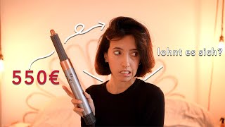 550€ Lockenstab?! | Werbung vs Realität | Live Test 2023 Dyson Airwrap mit kurzen Haaren