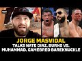Jorge Masvidal Defends Nate Diaz, Talks Burns vs. Muhammad At UFC 288, Gamebred Bareknuckle