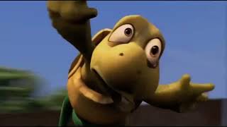 Pls no hate. Over the hedge turtle brushing his teeth for the first time