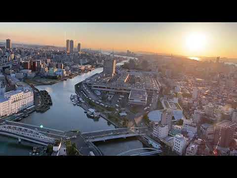 中之島西部夕景【2021/10/26】