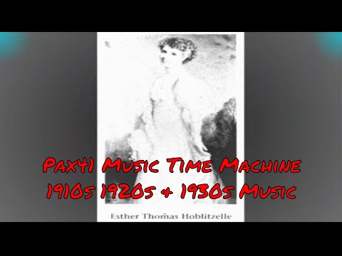 Popular 1919 Jazz Music By Esther Walker - Nobody Knows @Pax41
