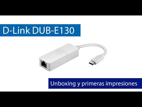 D-Link DUB-E130 tinklo plokštė Eternetas 1000 Mbit/ai video
