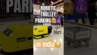 HIK ROBOT - Robotic Trolley Parking in India - Yashobhoomi #robot #robotics #warehousing #automation