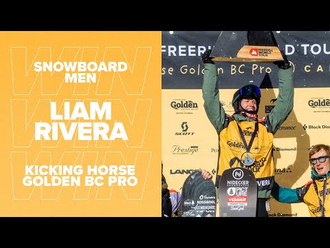 Liam Rivera Winning Run I FWT23 Kicking Horse Golden BC Pro