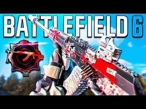 RPKM is elite... Best LMG in Battlefield 6 (Best LMG Build)