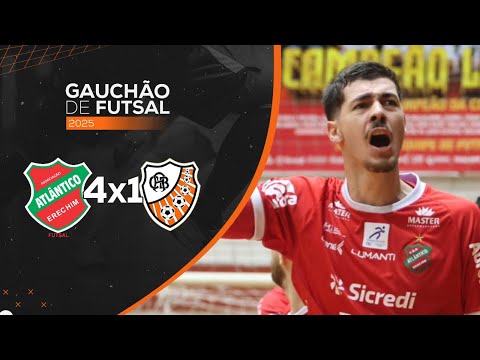 ATLÂNTICO 4x1 ACBF | MELHORES MOMENTOS | QUARTAS DE FINAL | GAUCHÃO DE FUTSAL | 17/11/2025