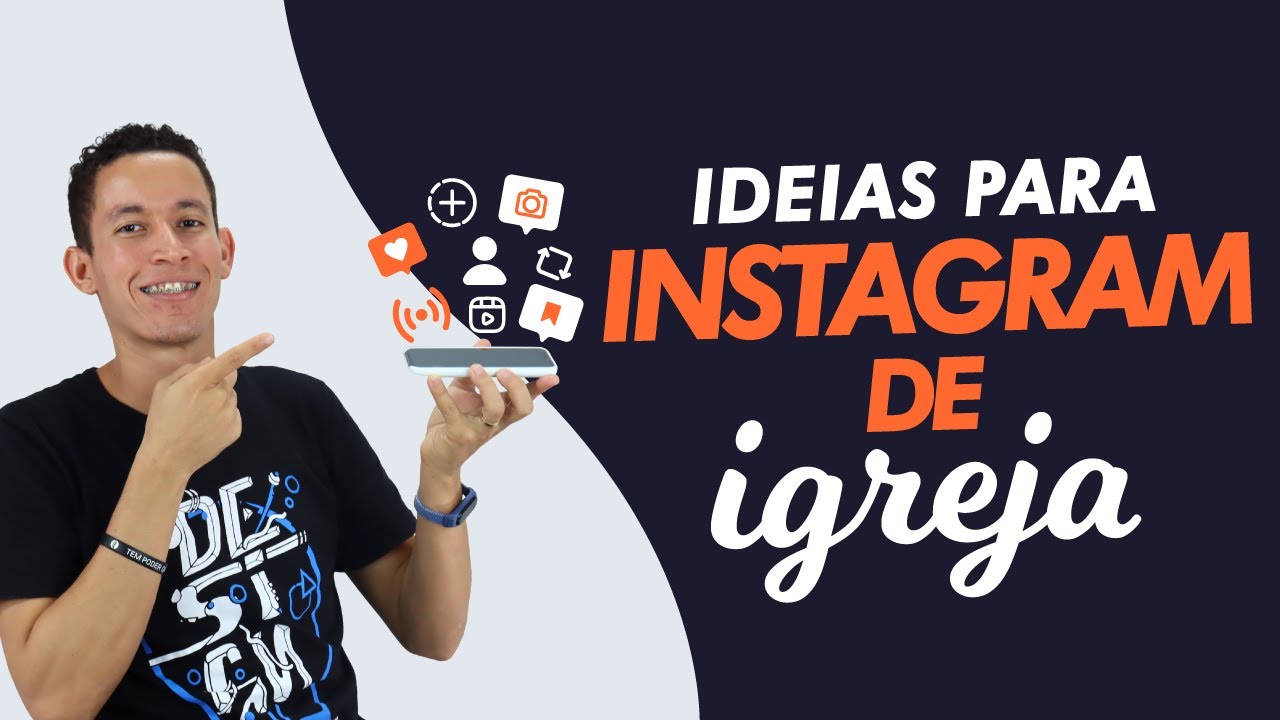 Tipos de conteúdos para postar no Instagram da igreja