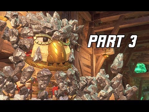 KNACK 2 Walkthrough Part 3 - IRON KNACK (PS4 Pro Let's Play Commentary)