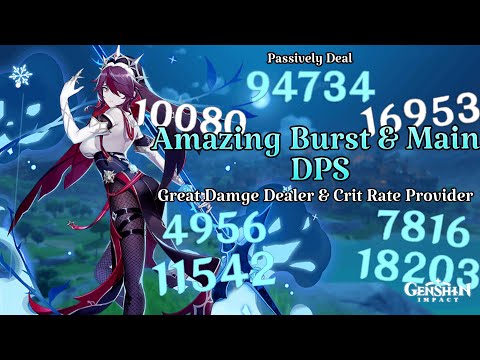 Why YOU Should Build Rosaria! | 2.6 Sub/Main DPS Guide, Builds, Tips, Techniques & Teams | Genshin