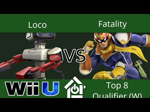 Gwinnet Brawl 10/01/2016 - Loco (ROB) vs Fatality (Captain Falcon) - Smash 4 Top 8 Qualifier (W)