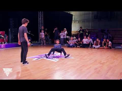 Półfinał Breaking do 13lat - Szczepan vs Jasiek || Tancbuda Challenge 2018
