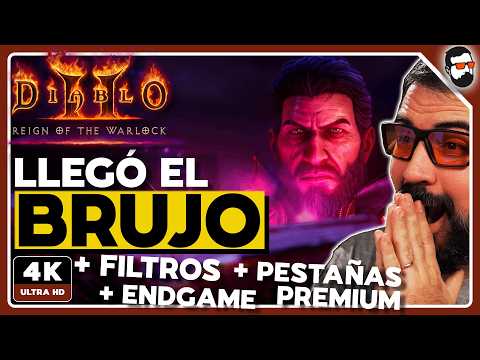 Un vistazo a la clase del brujo que acaba de llegar a Diablo II: Resurrected