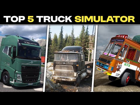 Top 5 High graphics Truck Simulator Games For Android |best truck driving games for android