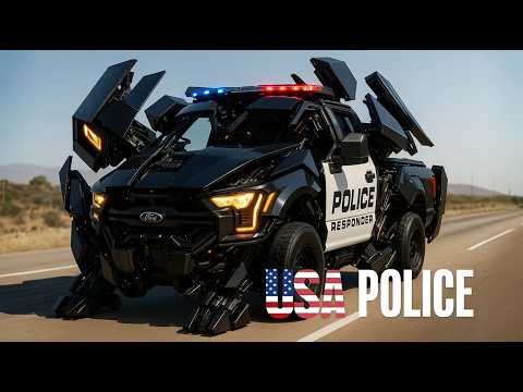 American Police Car Evolution – 1931 vs 2025 Shocking Difference