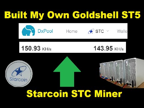 Goldshell Starcoin STC Miner ST5 ~ Mining Layer 1 & 2 Blockchain ~ 11 ST-Box RARE Crypto Coin Miner