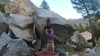 Video thumbnail of Funcrusher Plus, V9. Kings Canyon