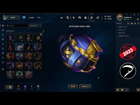 50x Stitched Soul Orb Bundle opening (Soul Fighter Heavyweight Loot) - League Of Legends