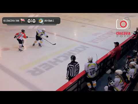 10 kolejka PLHK - Cracovia1906 vs Białe Jastrzębie 1 tercja - CracoviaFOTO