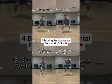 🥊 EASY BOXING FOOTWORK DRILLS 🔥