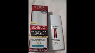 L'Oreal Paris Revitalift SPF 50