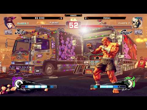 BAFC DEC - NQ Hinokaga (Juri) Vs. Rugal (Sagat) - USFIV -Winners 2