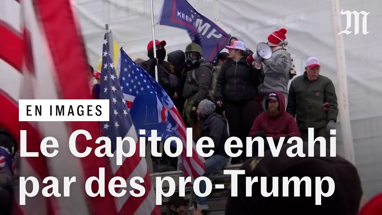 Le Capitole envahi : des centaines de supporteurs de Trump forcent l'entrée du congrès américain