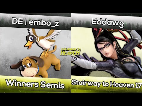 DE | embo_z (Duck Hunt) vs. Eddawg (Bayonetta) | Stairway to Heaven #17 | Smash Ultimate WSFs