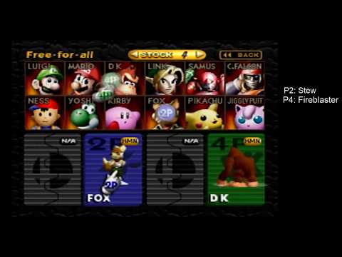 Stew (Fox) vs Fireblaster (Yoshi, Mario, Pikachu) Losers' Finals