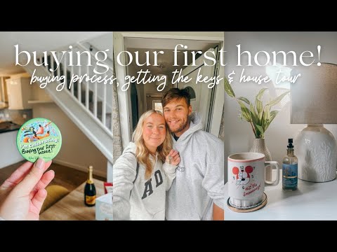 WE BOUGHT OUR FIRST HOUSE!🏠 | moving out of our rental, getting the keys and house tour! 🔑✨