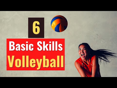 6 Basic Skills in Volleyball