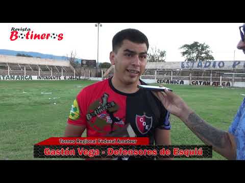 Gastón Vega, Defensores de Esquiú