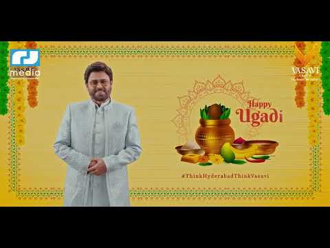 Vasavi Group | Victory Venkatesh | Ugadi wishes | RJ Media Ad Agency |#charanparupalli