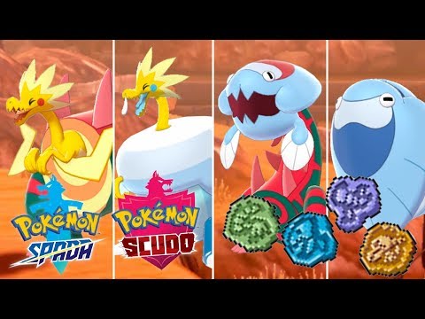 Come ottenere tutti i Pokemon FOSSILI in Pokemon Spada e Scudo!
