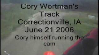 preview picture of video 'Corey Wortmans Track - Correctionville, IA 2006'